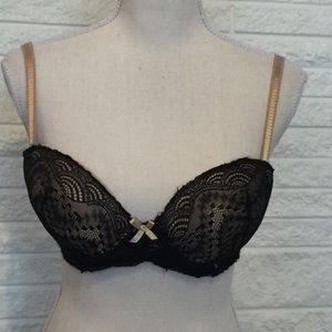 Sensual inc. underwire push up lace bra